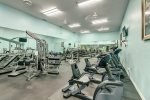 Beach Club Private Gym is open to guests